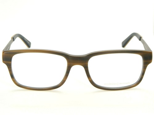 NUEVO MARCO DE SEMIOJOS PRODESIGN DENMARK 1729 5034 MARRÓN MATE OSCURO 54-18-140 - Imagen 2 de 11