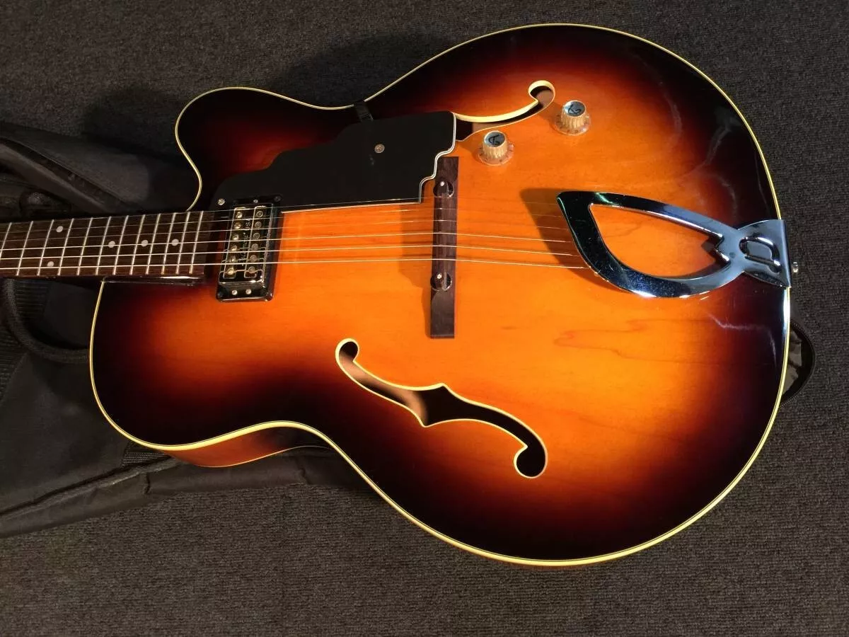 Electric Guitar De Armond Guild X-135 Antique Burst S/N KC9094391