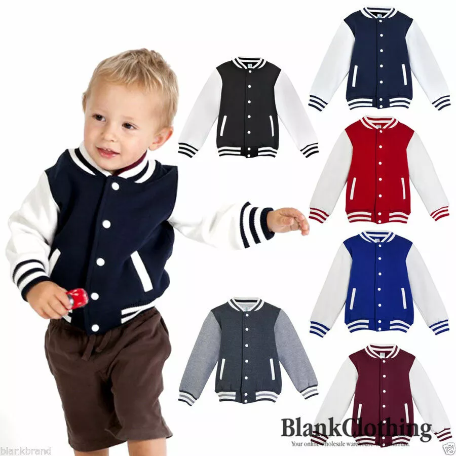 Baby baseball jacket sale
