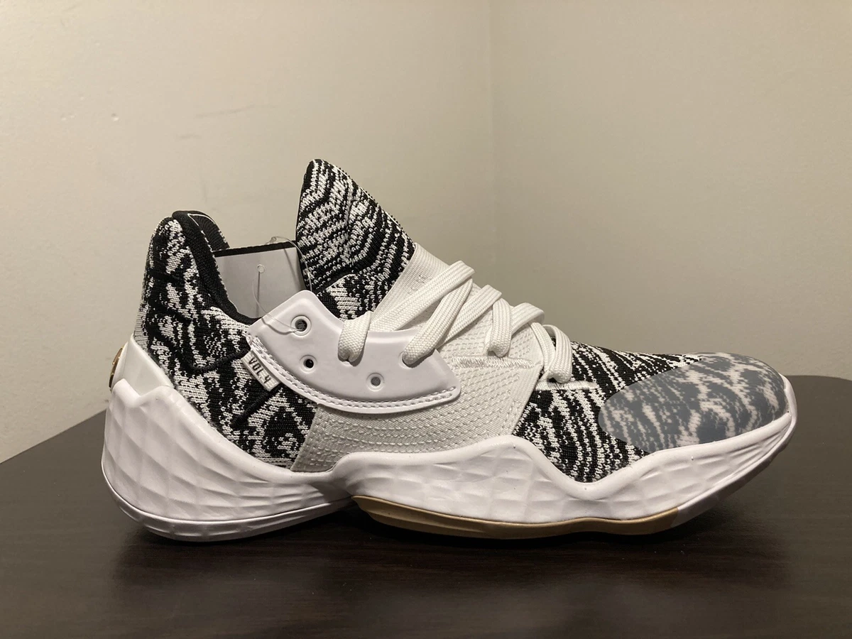 Adidas James Harden Vol 4 Cookies And Cream Basketball Men s Size