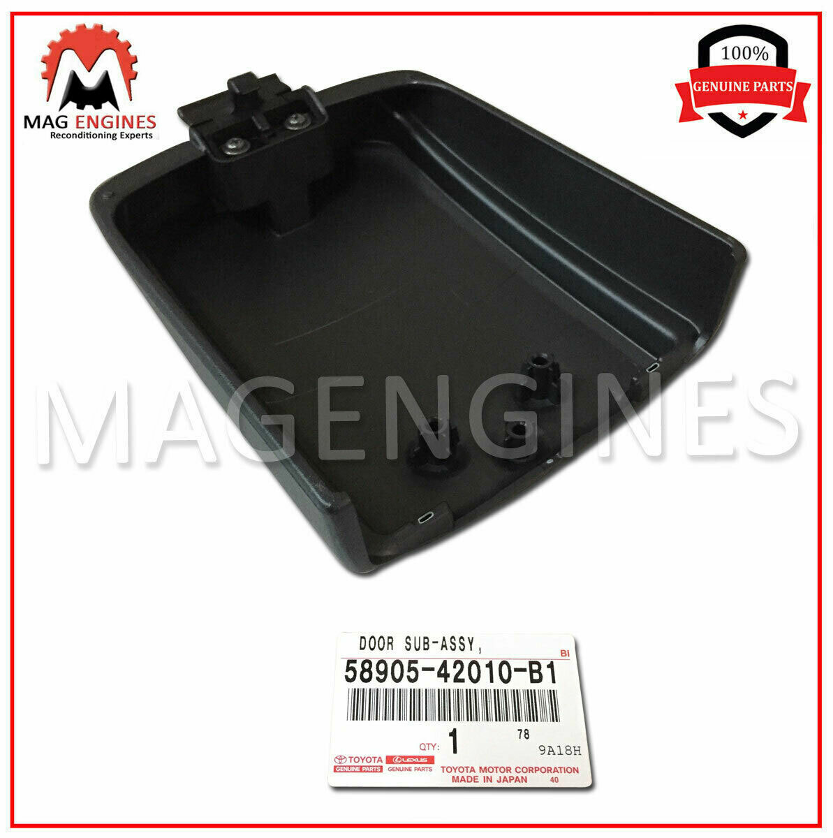 58905-42010-B1 GENUINE OEM CENTER CONSOLE ARMREST LID FOR RAV4 