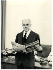 Italia, Signor Bo silver print 18x24 Circa 1962 silver print