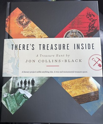 There's Treasure Inside: A Treasure Hunt Jon Collins Hardcover In