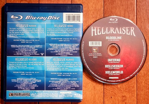 Hellraiser Feature BLU-RAY Bloodline, Inferno, Höllensucher, Hellworld **SELTEN OOP - Bild 2 von 4