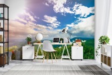 3D Sky Clouds K18286 Wallpaper Mural Self-adh...