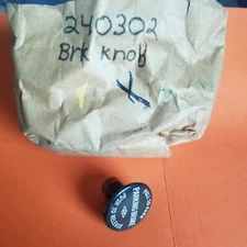 Heavy Duty Parking Brake Knob - Dash Valve Knob 240302, Velvac 034053