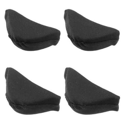 Sponge Toe Plug Inserts for Big Shoes 2 Pairs Black Shoe Filler Adjustable - Picture 10 of 12