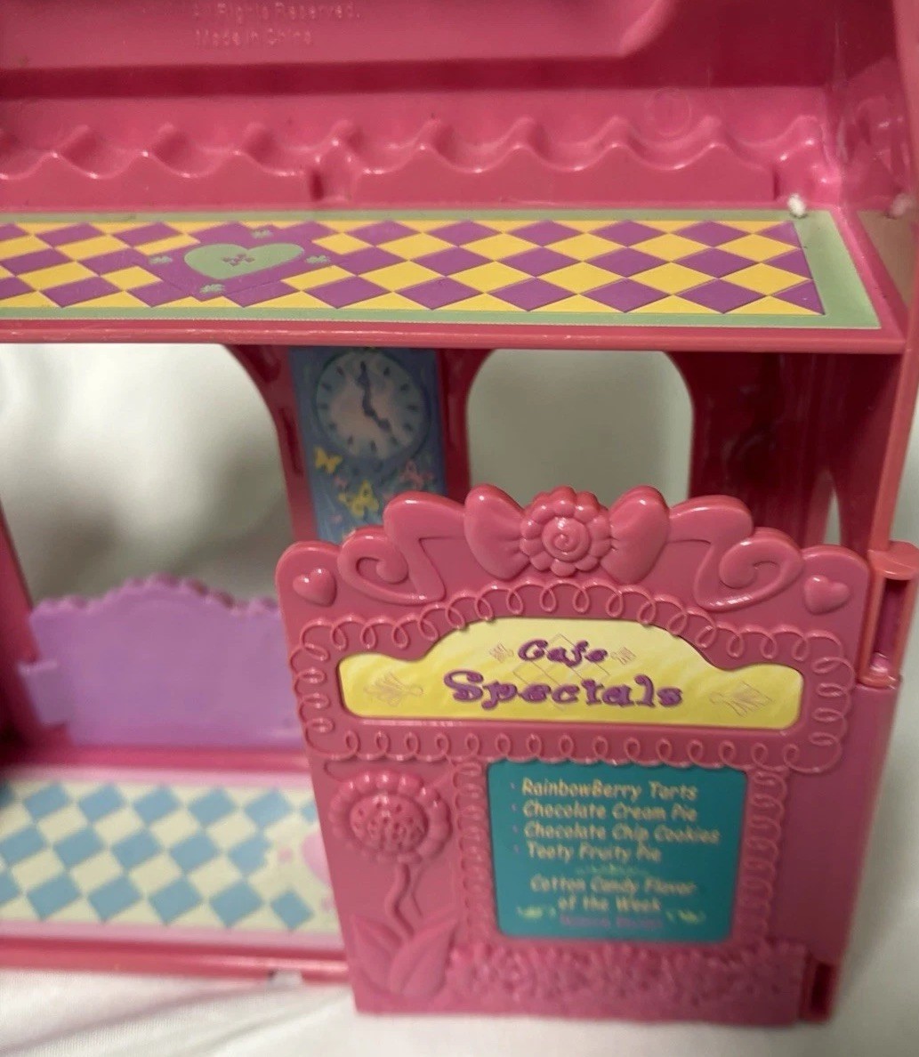 как выглядит My Little Pony Playset Cotton Candy Cafe With Table Take Out Oven Register Cake фото