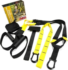 Fitness Strap, Home Resistance Training Kit, Workout Straps with Handles for Hom