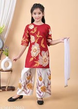 Traditional Stylish Fancy Girls Kurta Sets set for Girls kurta set for Diwali