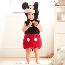 New With Tag  Disney Store Plush Mickey Mouse Baby Costume Size 3-6 Months