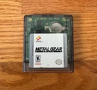 Metal Gear Solid Game Boy Color GBC Cartridge 2000 Edition, Tested Works