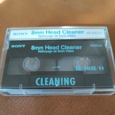 Sony 8mm Head Cleaner V8-25CLD - Reinigungskassette für Video8 Hi8 D8 Camcorder