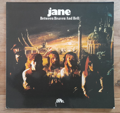 Jane   Between Heaven And Hell - Vinyl LP Original 1977 EX Brain Records 60.055