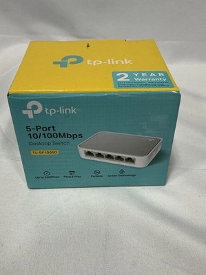 TP-LINK (TL-SF1005D) 5 Port Desktop Ethernet Switch