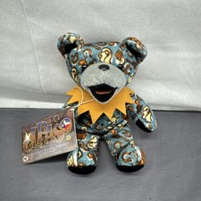 Vintage Liquid Blue Grateful Dead El Paso Plush Bean Bear Birthday Tour