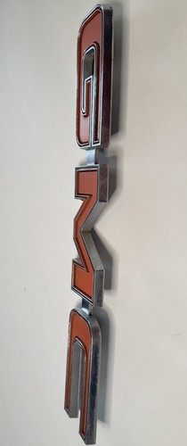 OEM 1975-80 GMC TRUCK JIMMY TAILGATE TRIM PANEL EMBLEM NAMEPLATE PART 2828-A - Picture 5 of 9