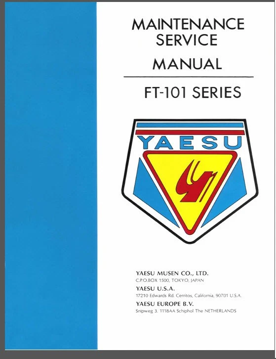 Yaesu Ft-101 Ft-101b Ft-101e Ft101ee Ft101ex Service Manual Computer CD - Image 2 of 4
