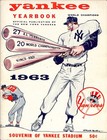 1963 New York Yankees Yearbook - 52-page Spiral Bound Baseball Team Reprint