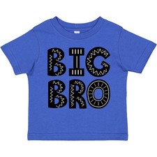 Inktastic Brother Big Bro Toddler T-Shirt Childs Matching Clothing Apparel Child