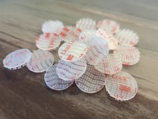 3M Clear DUAL LOCK Self Adhesive DOTS Circle Pads STICKY HOOK 3/4" 20 Pieces