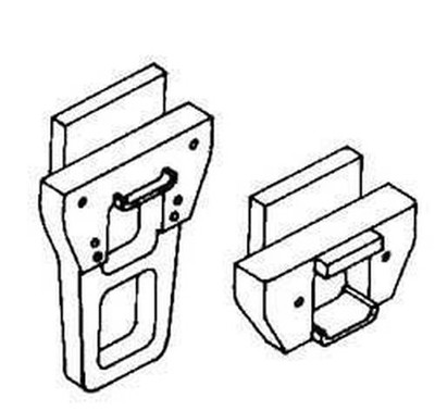 Cal Scale 190-449 H0 Spur Stufen für F45 & FP45 Diesel Pack(5)