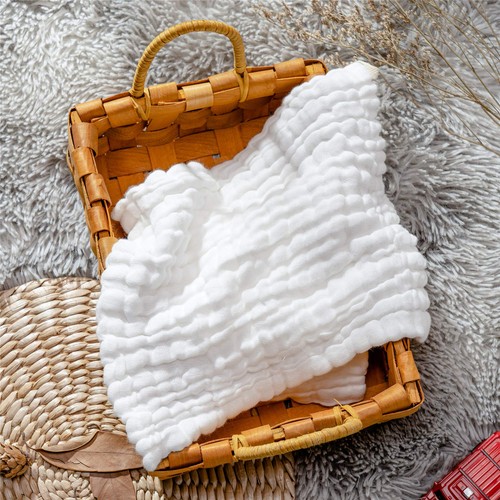 Baby Washcloths - Natural Cotton Baby - Soft Newborn Baby Face Towel for Sens... - Picture 3 of 8