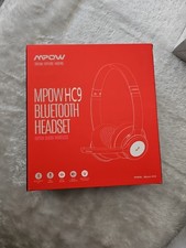 mpow bluetooth headphones HC9 USB audio Wireless