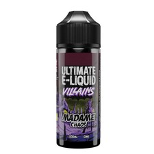 Ultimate E-liquid 100ml Villains Madame Chaos Vape Juice, Manufacturer 99.90 per litre