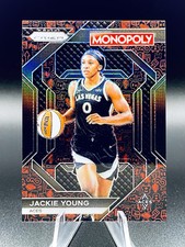 2024 Panini Prizm Monopoly Jackie Young #WNBA15 🟥⬛️ Red Classic Icons ACES