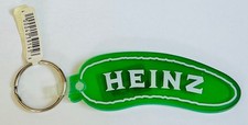 Advertising Premium Heinz Pickle Promo Key Chain Vintage NWT