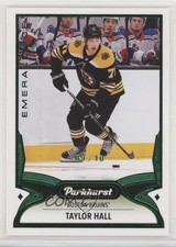 2021-22 Upper Deck Parkhurst Emerald Ice 9/10 Taylor Hall #163 0o5k