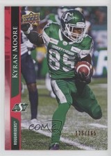 2021 Upper Deck CFL Red 125/165 Kyran Moore #64 z6b