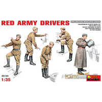 Red Army Drivers Kit 1:35 Miniart Kit Figure Militari -D- Neues Modell