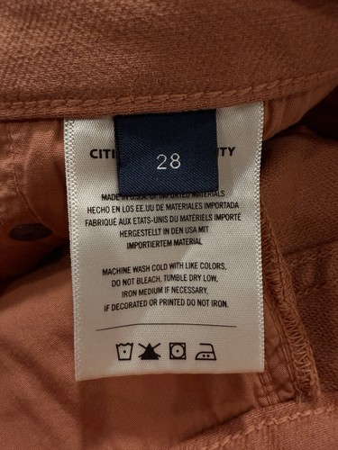 Citizens Of Humanity Men’s The Adler Tapered Pants Coral Size 28”x32” MSRP $238 - Picture 11 of 13