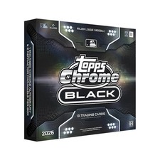 2026 Topps Chrome Black Baseball Hobby Box