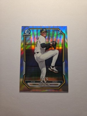 2026 Bowman Chrome 1st Bowman Refractor /499 Wei-En Lin Athletics 