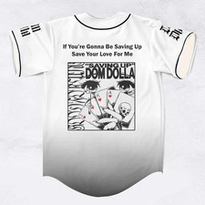 Custom Name - dom dolla saving up rave Baseball Jersey for EDM Festivals Gift