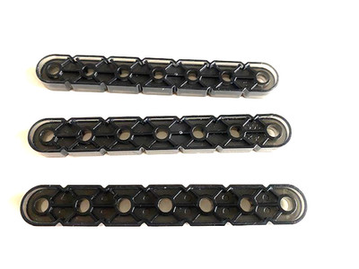 VEX Robotics Parts: 1/2'' x 3.5'' Pin Connector Work Panels - 3 Pieces