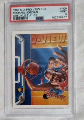 マイケルジョーダン 1993 Upper Deck PSA 9 1992-93 Upper Deck #425 Michael Jordan PSA 9 Graded