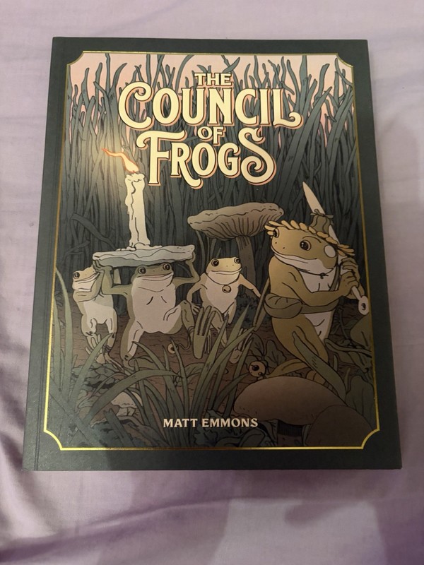 Council of Frogs Graphic Novel By Matt Emmons
