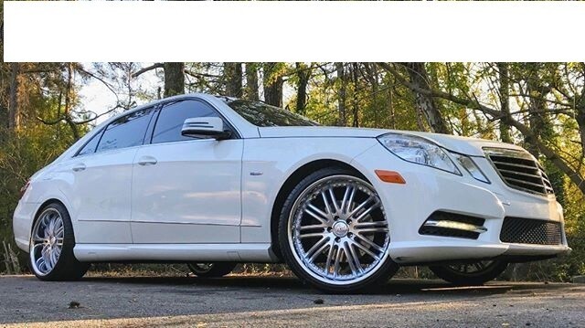22-inch Wheels Fits Bentley GT GTC Spur Silver Diamond Cut GTX23 5x112 Lugs