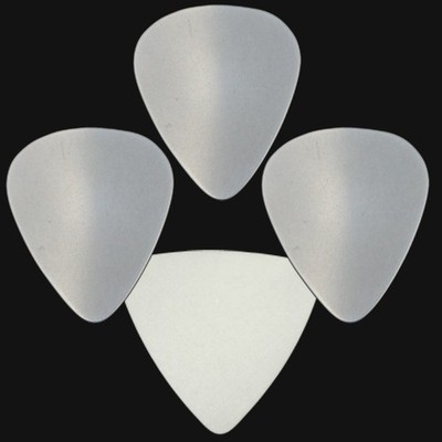 6 x Dunlop Edelstahl Gitarren-Plektren/Gitarrenplektren - Typ/Größe nach Wahl