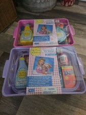 Kids,My Pretty Kitchen Pretend play. Supermarket  Laundry Baskets. Vintage toys