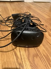 HTC Vive Virtual Reality Headset Only with Link Box Earphones & Cables