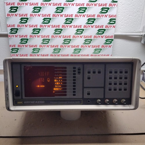 Wayne Kerr 6425 Precision Component Analyzer w/ Power Cord - See Display - USED