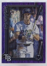 2025 Topps Update Purple Holo Foil 205/250 Jake Mangum #US306 0ft3