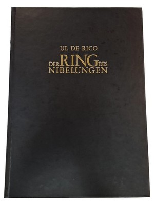 Der Ring des Nibelungen Ul de Rico Illustrierte Mythologie Buch Fantasy