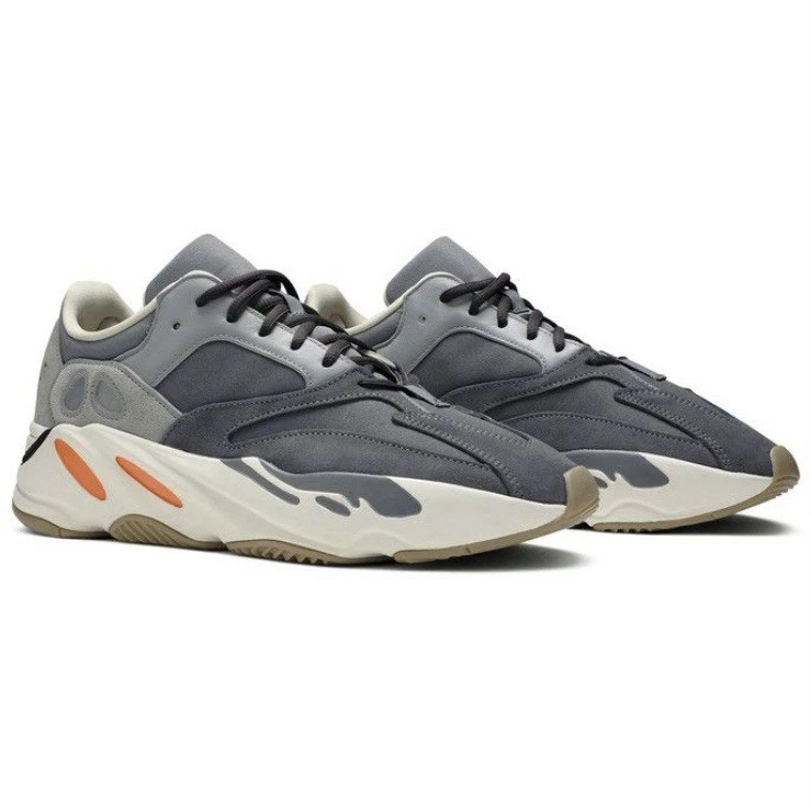 Adidas Yeezy Boost 700 'Magnet' 2019 Uomo 10 Sneakers Grigio Bianco FV9922 Nuove con scatola
