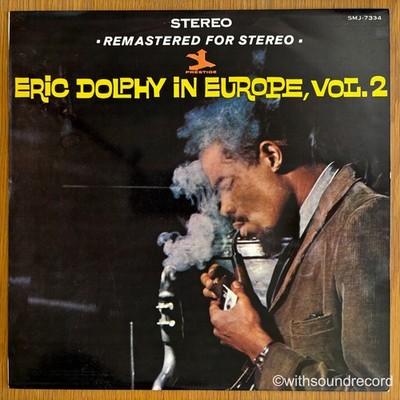ERIC DOLPHY In Europe, Vol.2 JAPAN LP ex-/nm FLIP BACK 1965 PRESTIGE SMJ-7334
